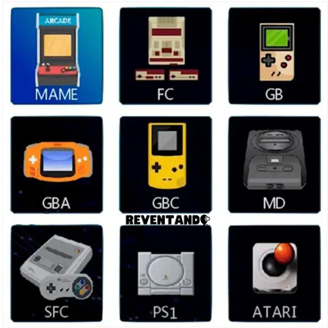 NostalgiaBox 64 - Consola retro con controles incluidos