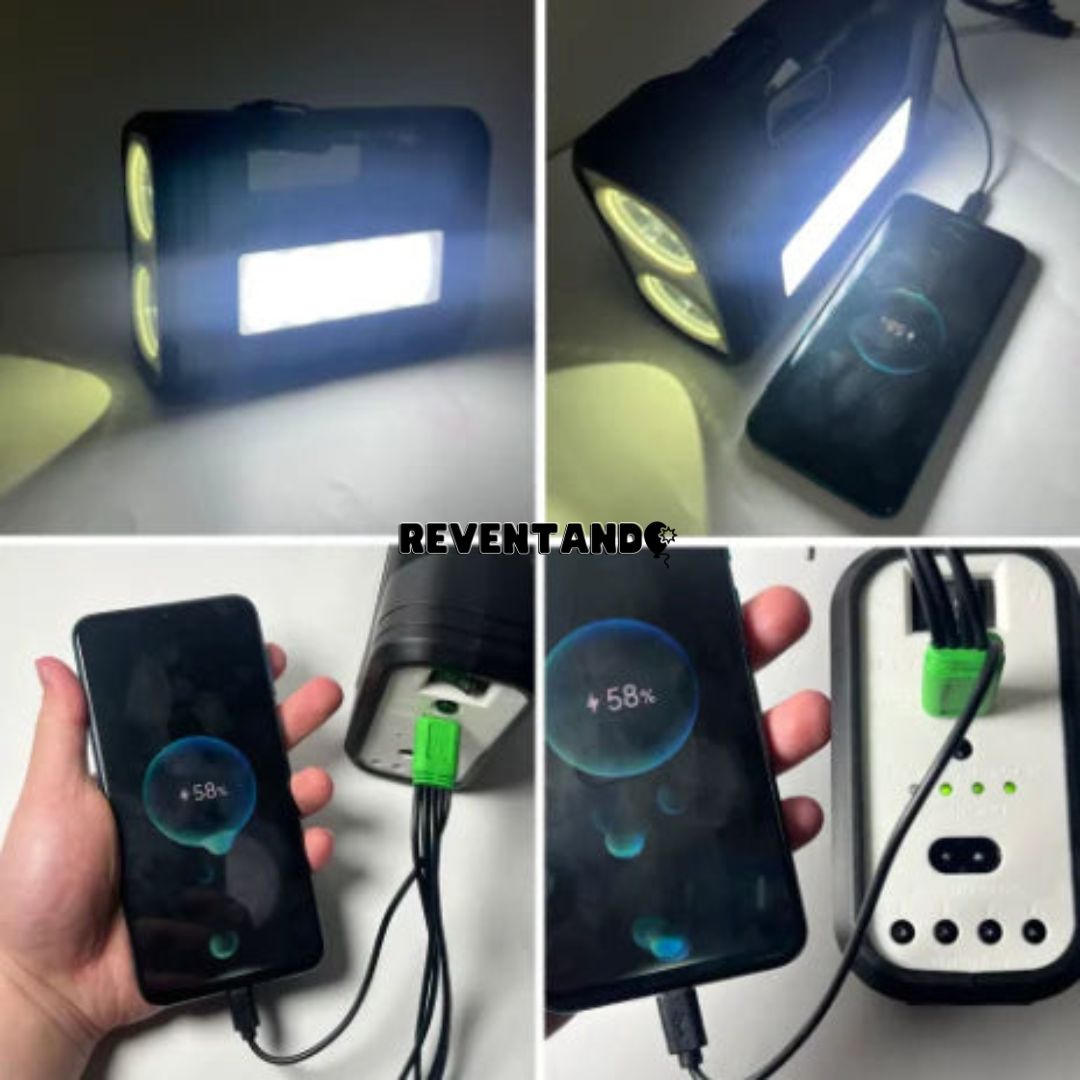 Kit luminoso - Kit Solar incluye 3 bombillos