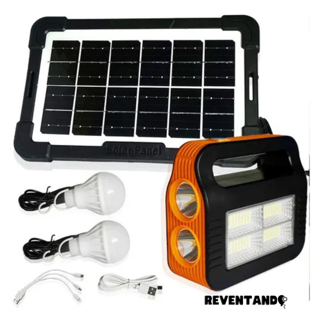 Kit luminoso - Kit Solar incluye 3 bombillos
