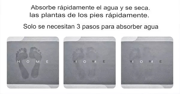 Tapete Para Baño Absorbente Antideslizan