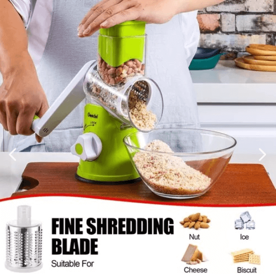 TwistChef - Molino Rallador Cortador De Verduras