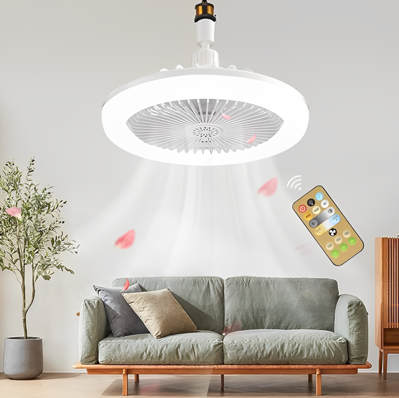 LumiCool Pro - Ventilador con lampara led