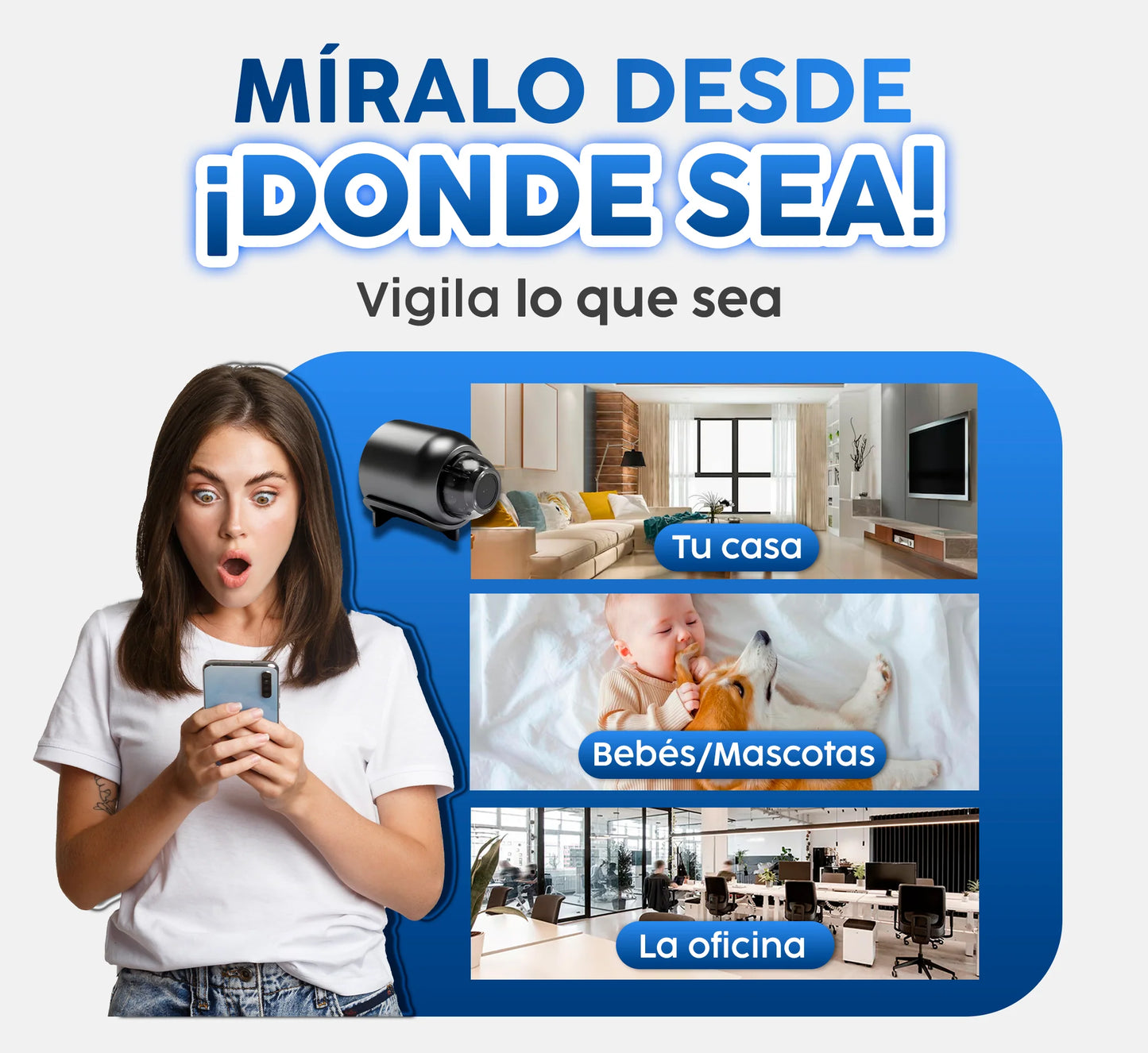 SpyLite HD -Mini Camara De Seguridad HD