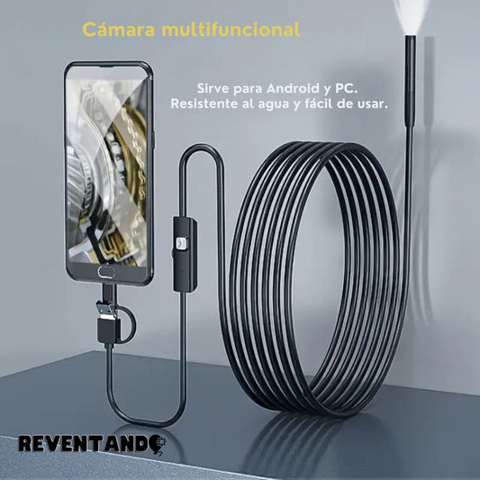 VisionDrill® - Cámara Endoscópica USB TIPO C