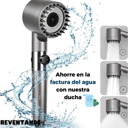 AquaJet - Ahorre agua - Ducha de alta presión - Con Filtro purificador - 40% OFF