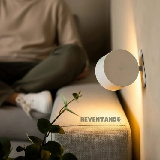 Auralux - Lampara Pared 360° Recargable y magnética