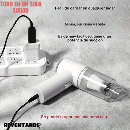 Mini Aspiradora Portátil 3 En 1